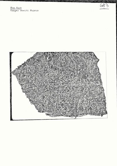 Juliane Laitzsch: Recherchematerial, s/w Kopie, Bleistift auf Papier, 59,7 × 42 cm, 2013