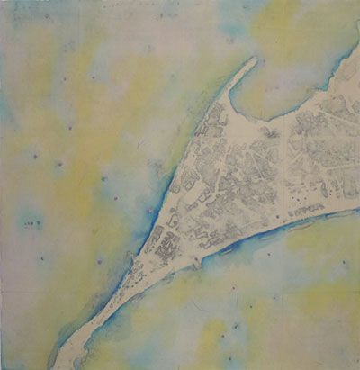 Fabian Reimann: BUG / RAF,  2015/2016, Mischtechnik auf Leinwand