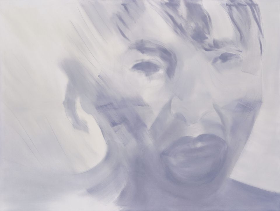 Ines Brands: Hysterie und Angst IX (Der Schrei).Serie, Öl auf Leinwand, 2018