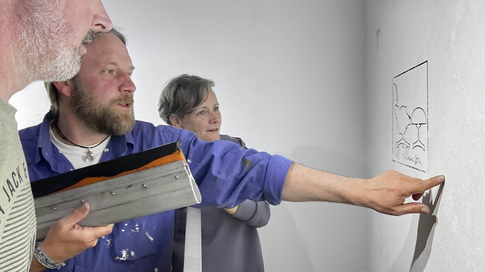 Preview und Live-Aufbau im Rahmen der 21. Rostocker Kunstnacht am 2. Juni 2023