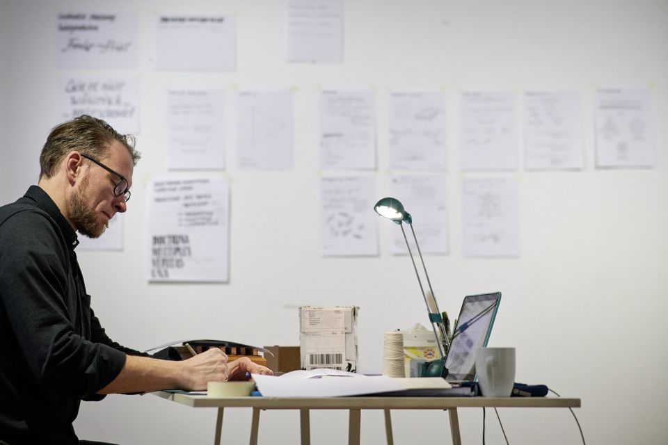 Tino Bittner in der Vorbereitung