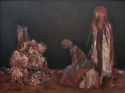 La Garotte. 2004/06, Öl auf Leinwand, 120x160 cm