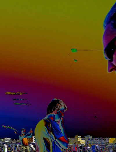 Helga Grimme: He is watching you, 2018