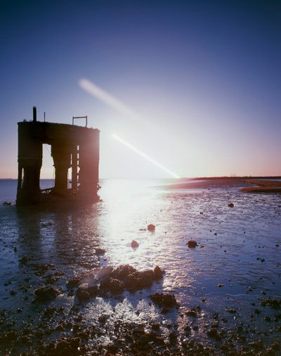 Matthias Langer: Eckwarderhörne, 11. Okt., 17:43 bis 18:43 Uhr (aus der Serie *Entschleierte Bilder*)
