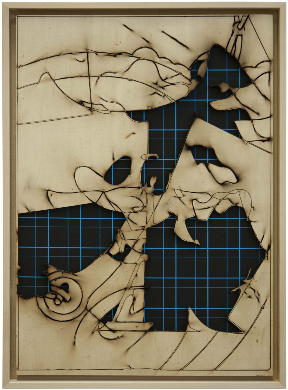 Ellen Möckel: Goody (CB3). Holzschnitt, FineArtPrint, Polyurethan-Schaumplatte, 2020