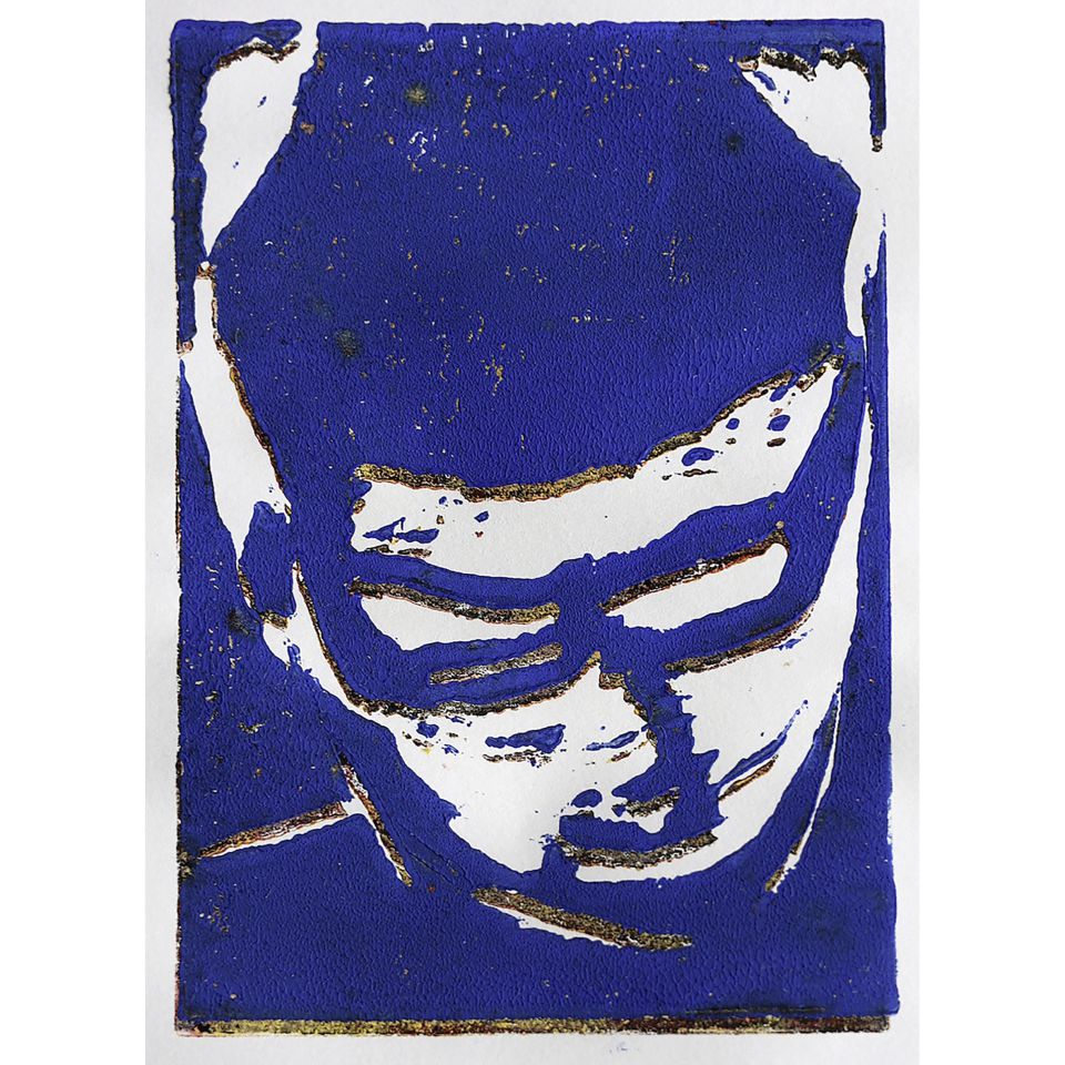 Christine Lengtat: Verifier. Linolschnitt (4. Druck aus einer Serie von 10), 2019, 10,5 x 15