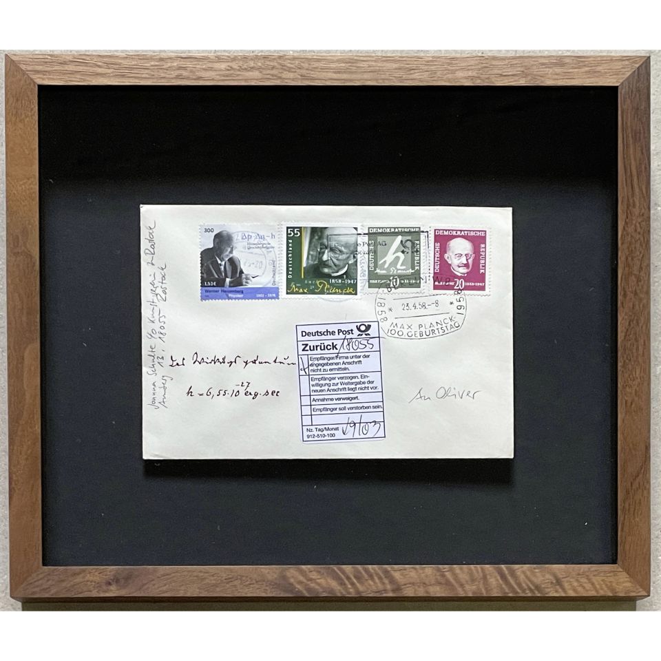 Joanna Schulte: An Oliver. Briefsendung, 2025