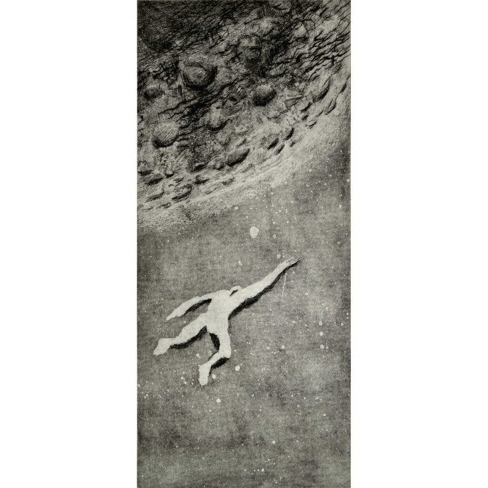 Peter Albrecht: o.T., 53 x 39 cm